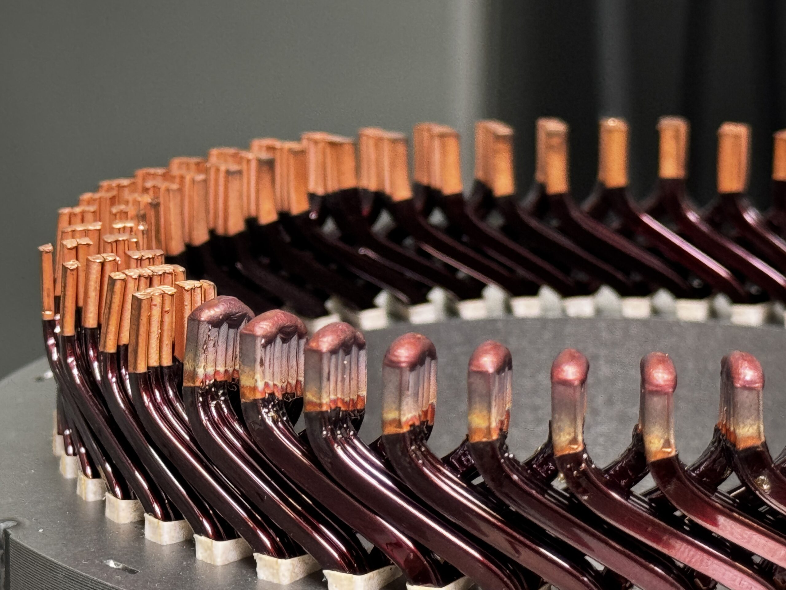 Soudage laser - stator hairpin - TECHNAX